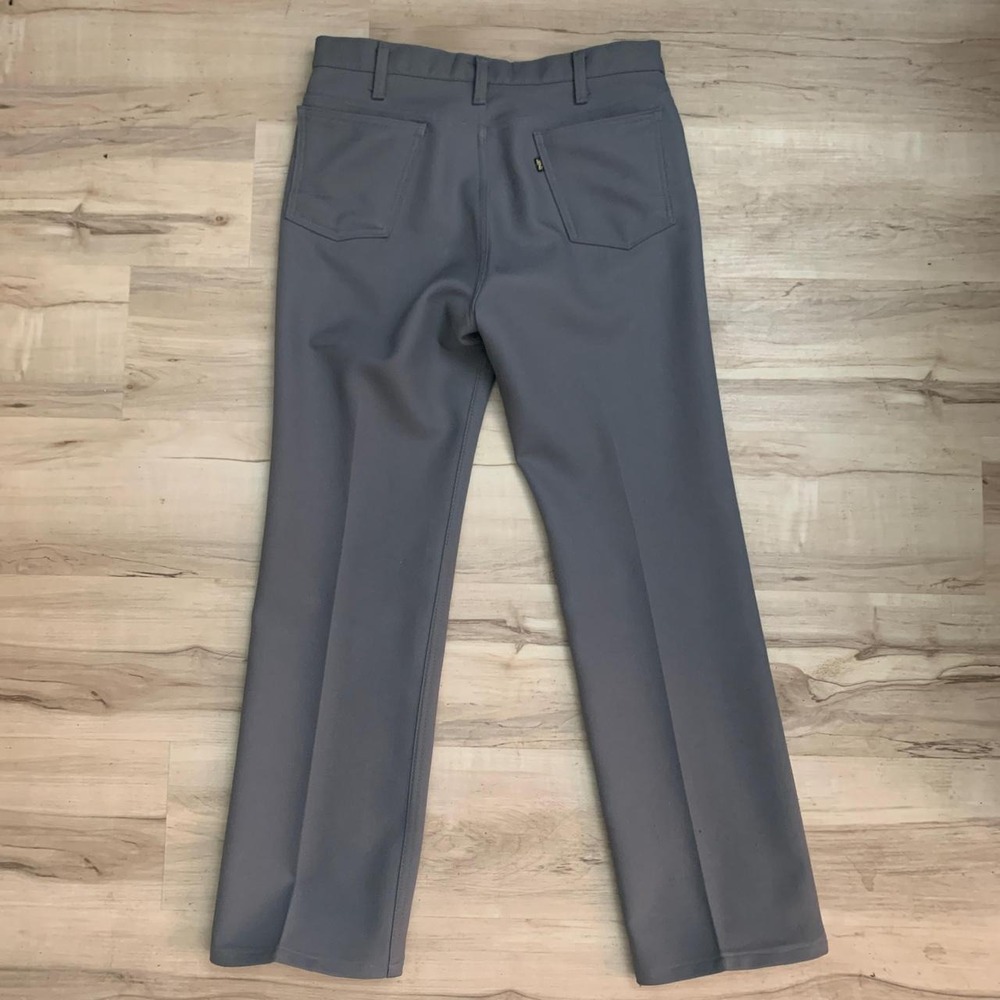 Vintage Levis Grey Professional Straight Leg Trousers 32x32 Mens Pants